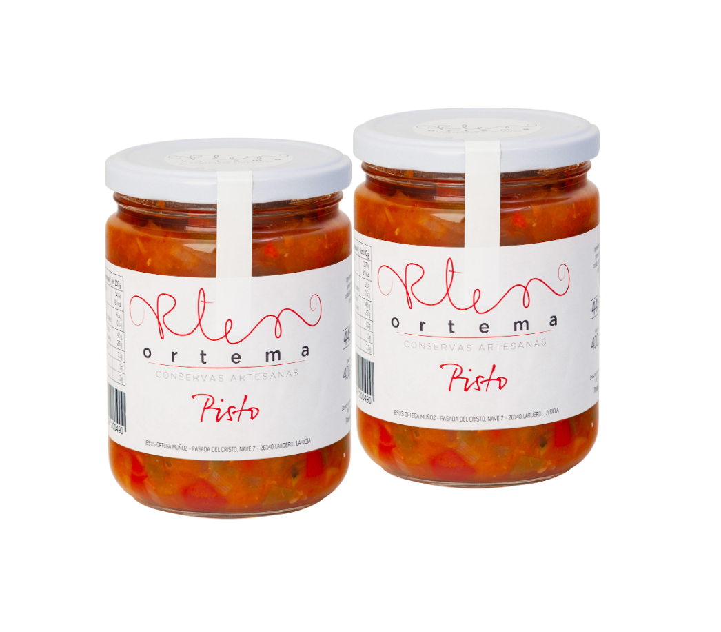 2 frascos de Pisto  445 ml