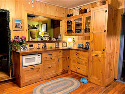 Country pine kitchen