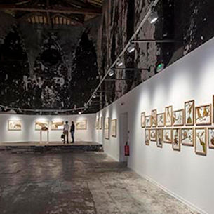 2015 « Je parle aux oiseaux », La chapelle du Quartier Haut, Sète, France