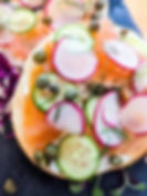 Lox bagel