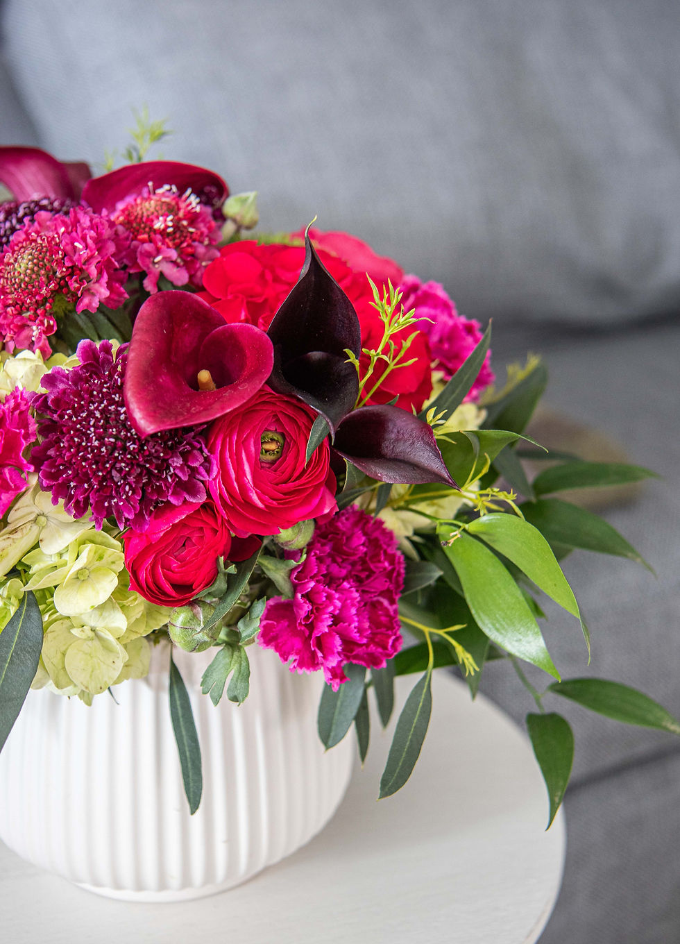 Thumbnail: Velour Bloom Flower Arrangement