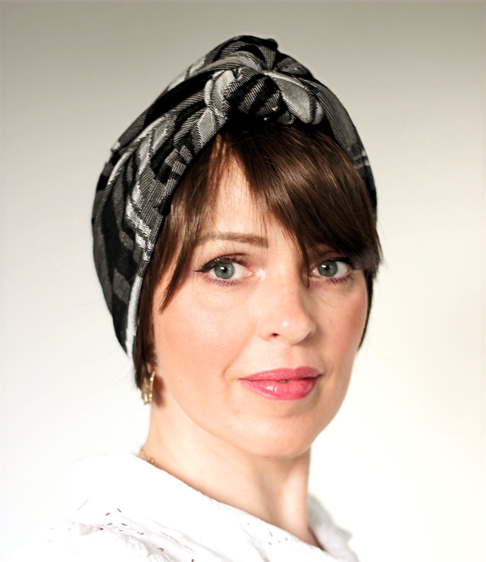 Miniature : Bangie blond clair méché frange postiche couronne de cheveux chimio ajustable