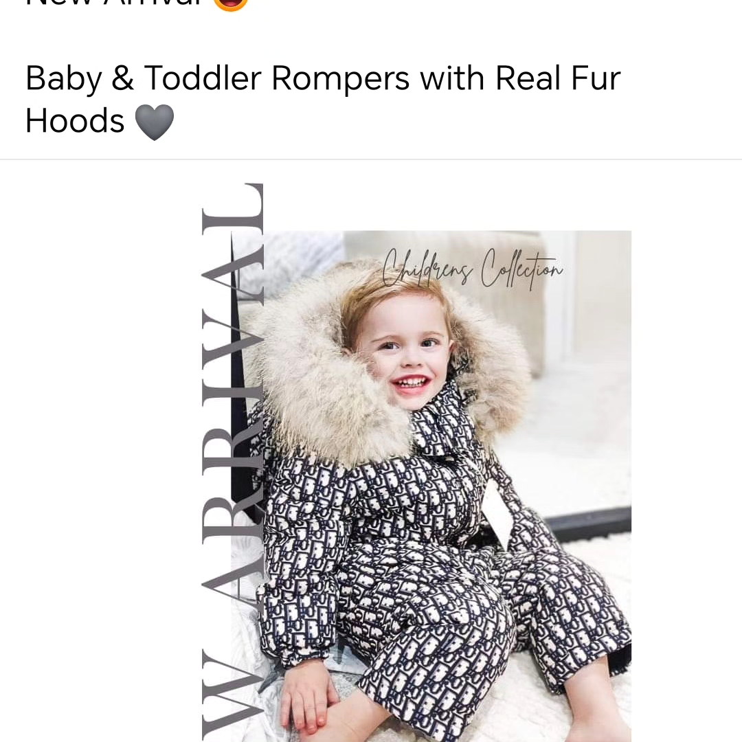 Romper ski coat comes with booties and mitts 