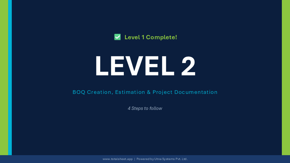 Total Sheet Self & Fast Training Manual