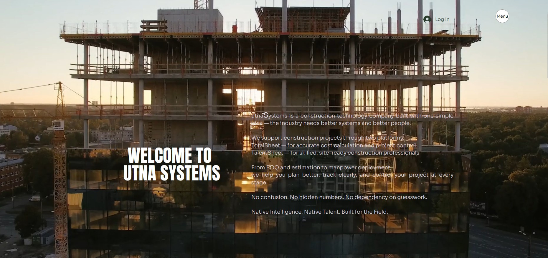 Utna Utna Systems | Native Construction Technology & Workforce Platform