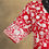 Thumbnail: Gara embroidery blouse - Red