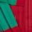 Thumbnail: Cotton Gadwal -  Sea green and red border