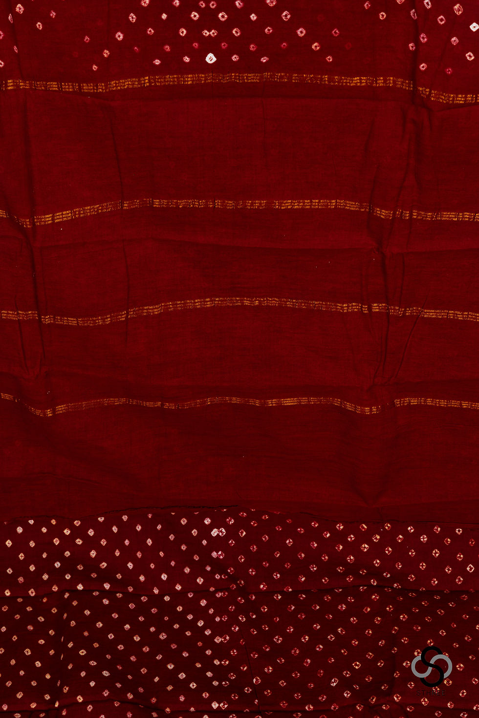 Thumbnail: Sungudi Kaikattu - Kumkuma red
