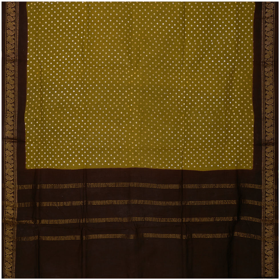 Thumbnail: Sungudi - Single dots , Sampanki and Brown Mayil & Manga border
