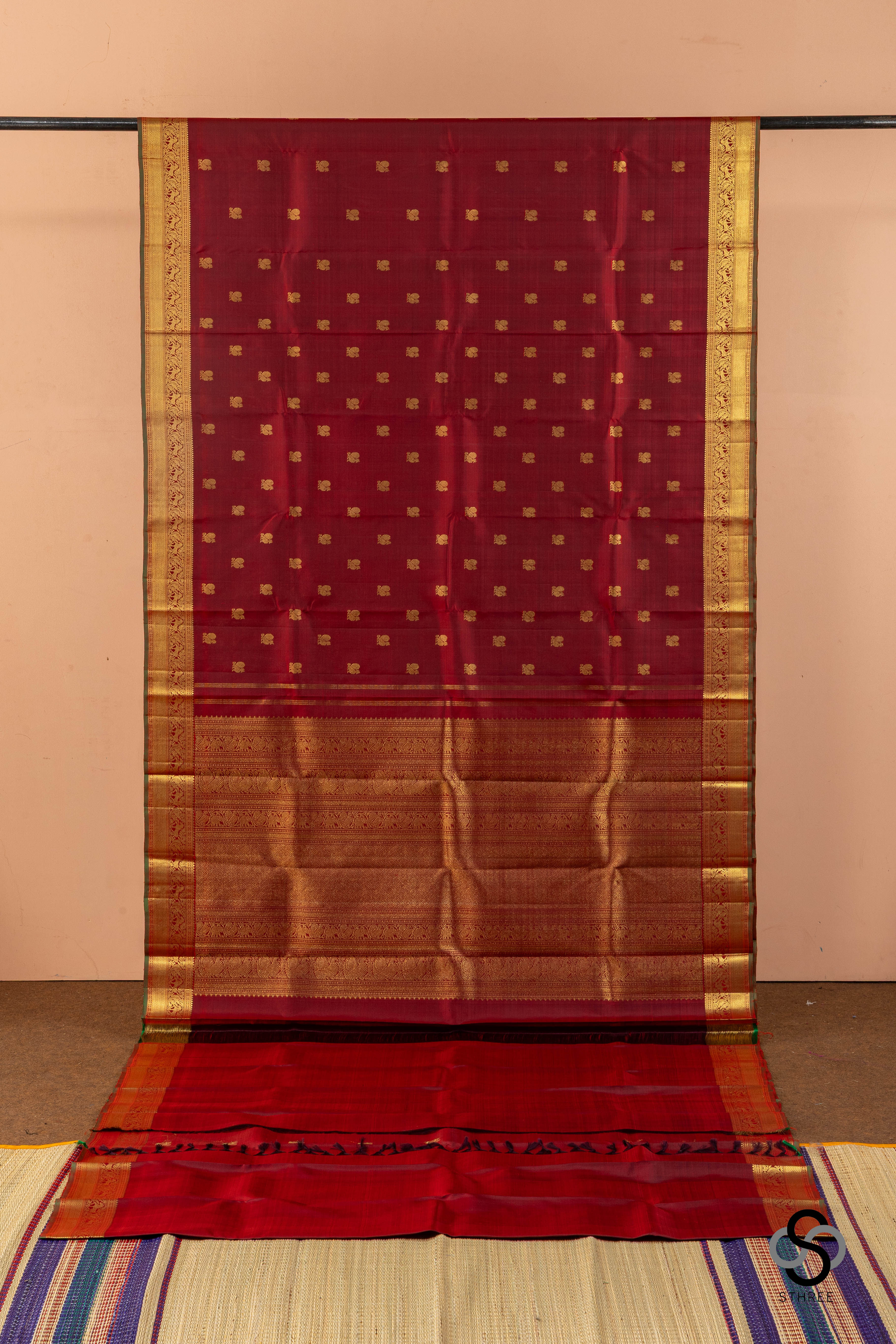 Kanjivaram -  Brown