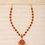 Thumbnail: Ambujam - Palakkadu necklace with gold balls and pearls hanging