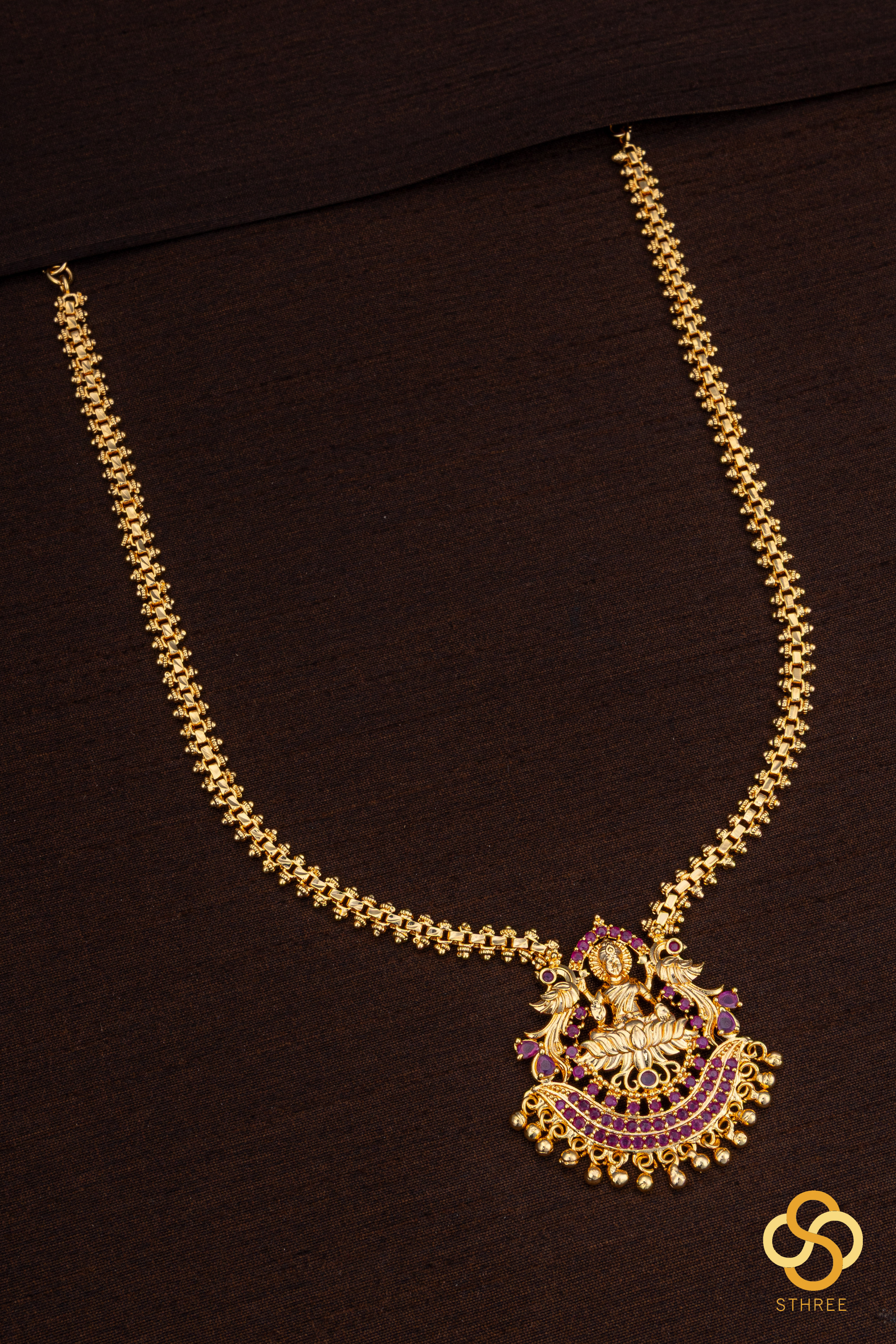 Lakshmi pendent neckpiece