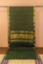 Thumbnail: Madurai sungudi kattam -  Bottle green