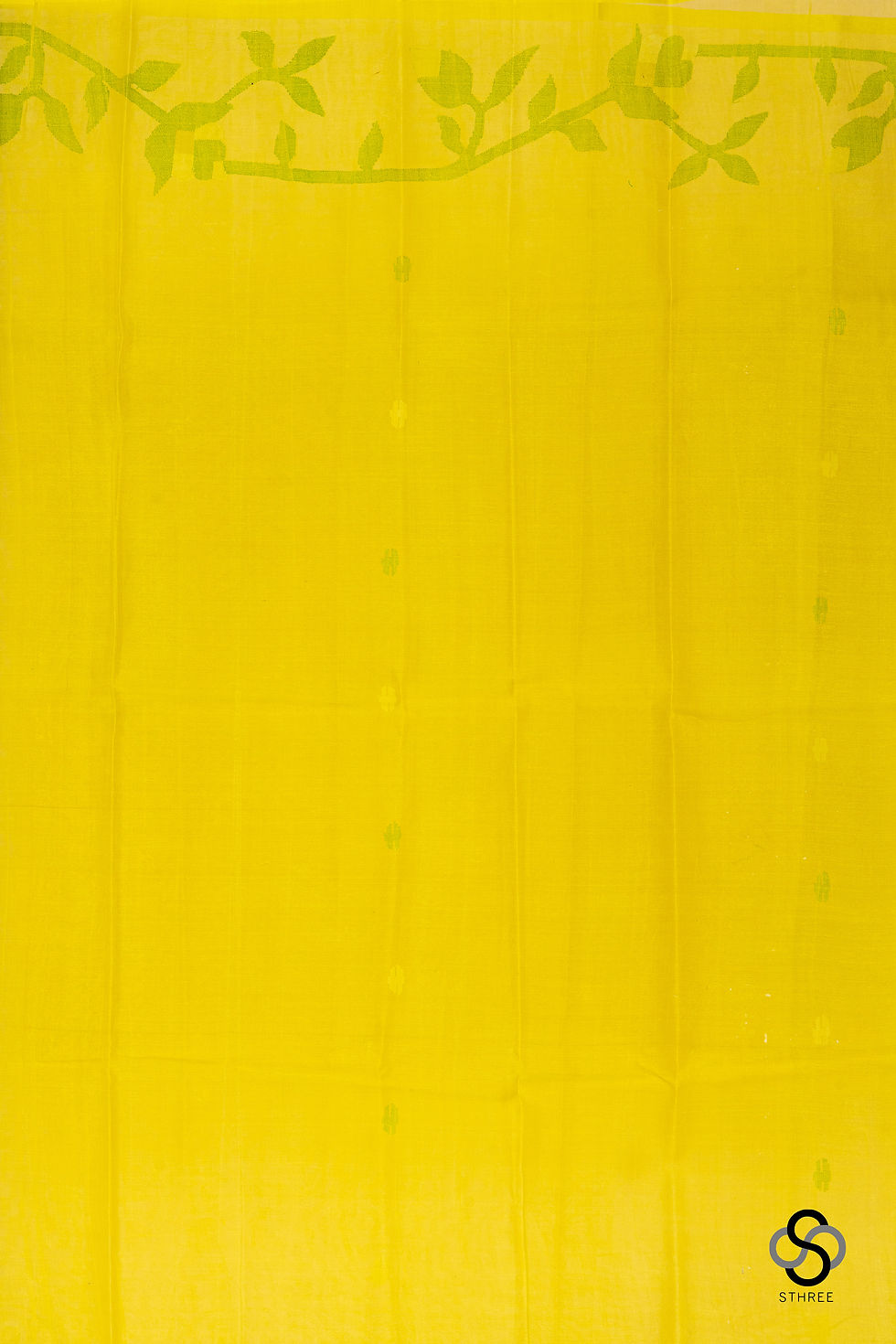 Thumbnail: Bengal Jamdani - Lemon yellow