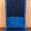 Thumbnail: Sungudi -Mukkati design- Navy blue with Sky blue