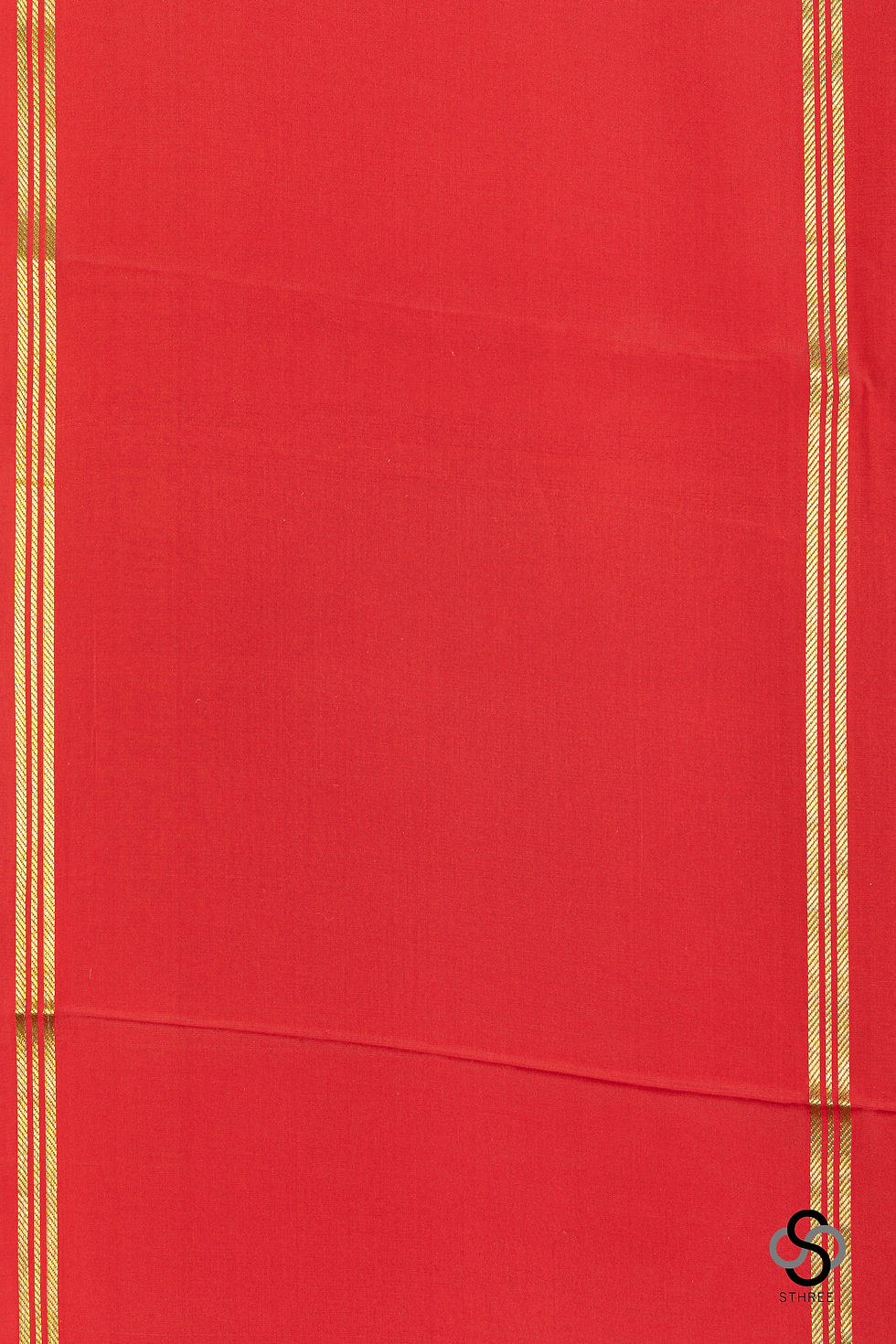 Thumbnail: Mysore crepe silk - Mubbagam - Purple with Red