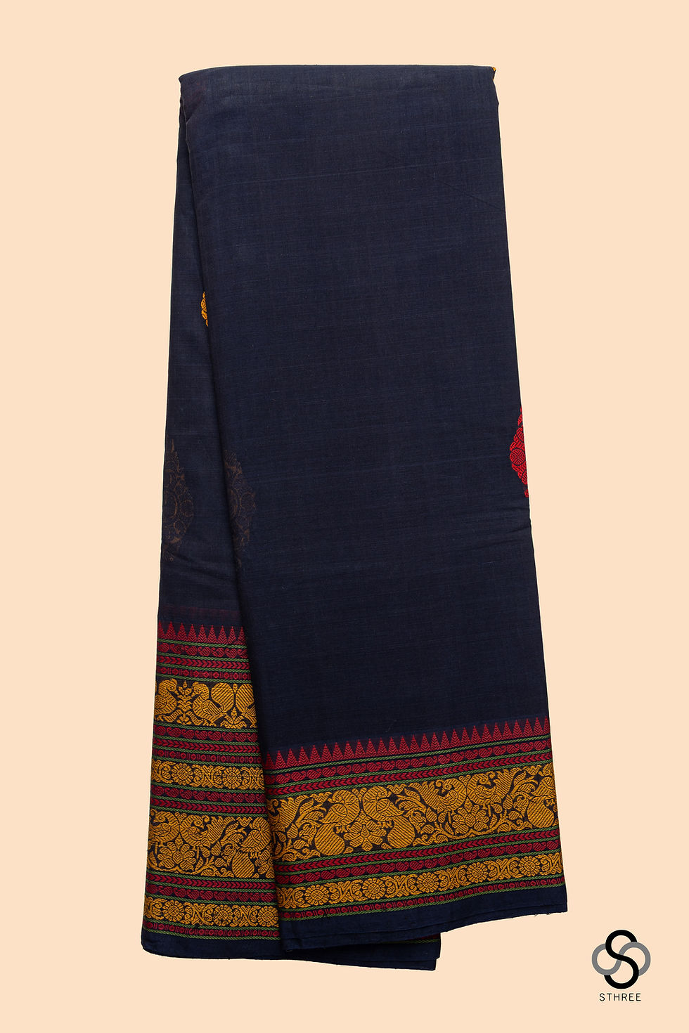 Thumbnail: Kanchi Cotton - Deep blue