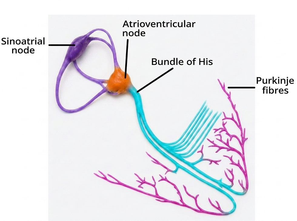 Graphical representation Cardiac electrical activity
