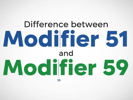 Difference between Modifier 51 and 59