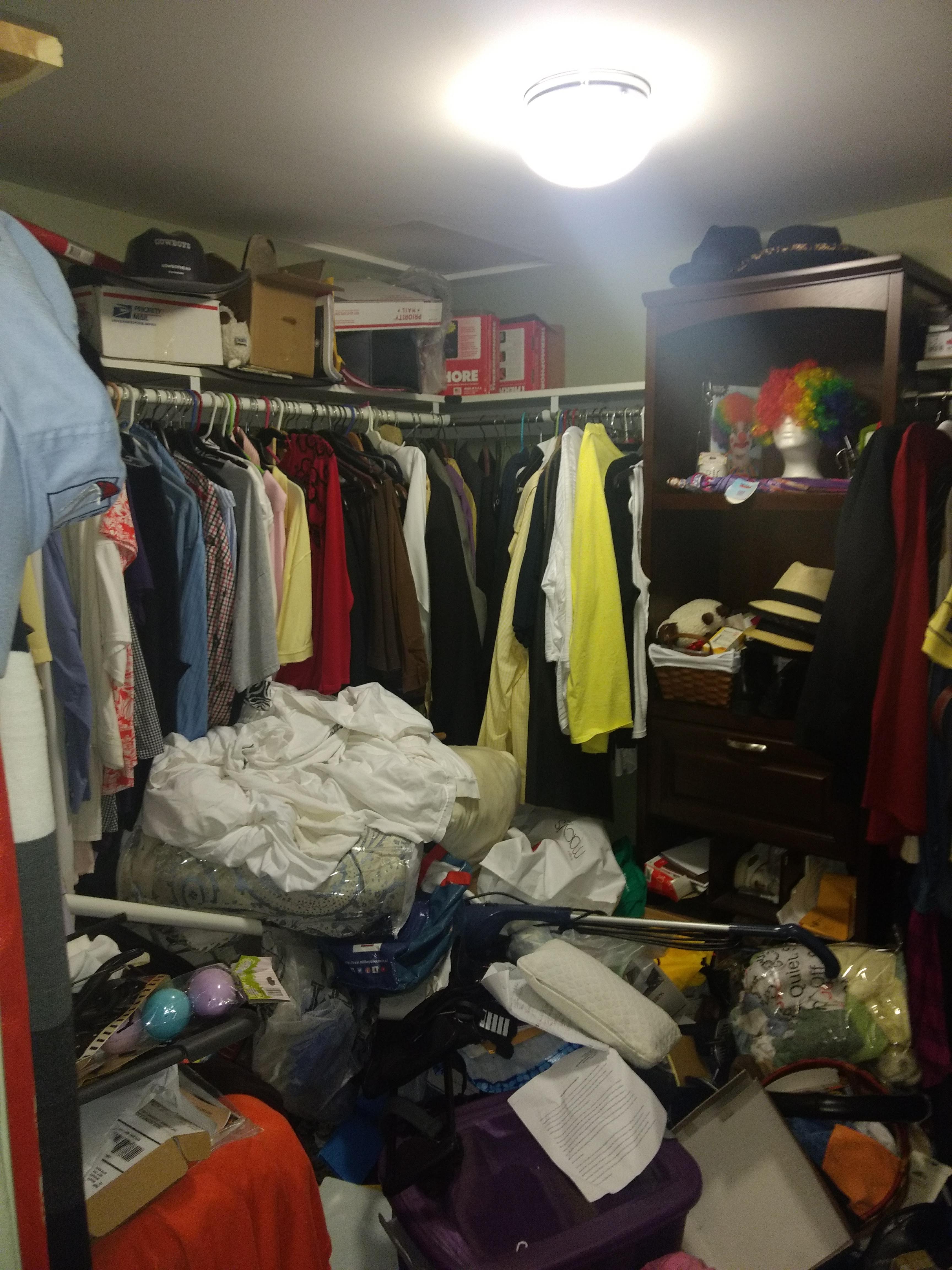 Wanda's Closet -- "Paper Clutter"