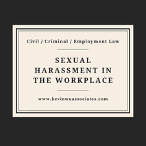 Sexual Harassment in the Workplace