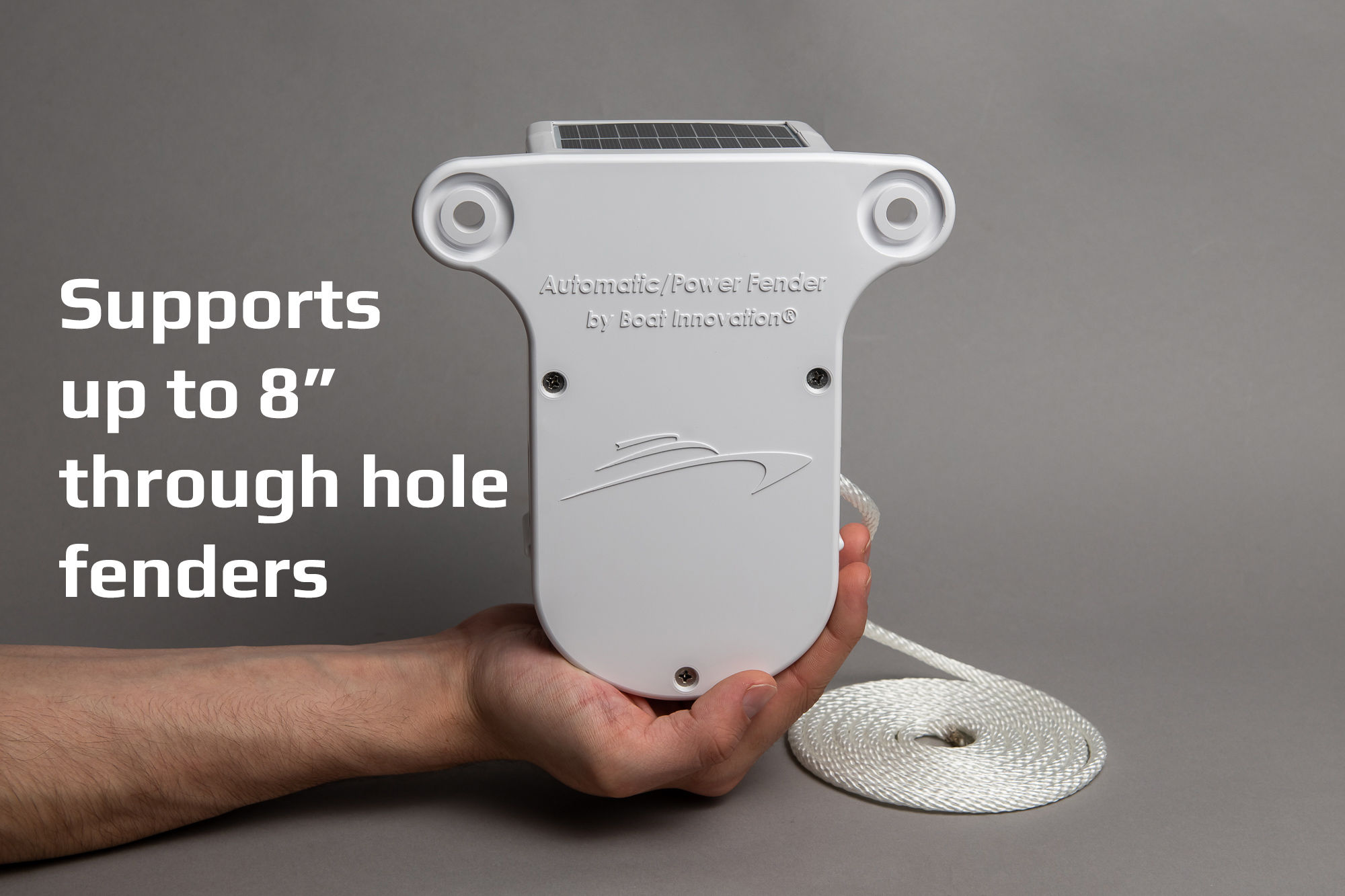 automatic fender, supports up to 8" fenders