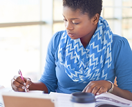 Woman Studying