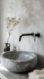 Ikal chukum gray tulum bathroom