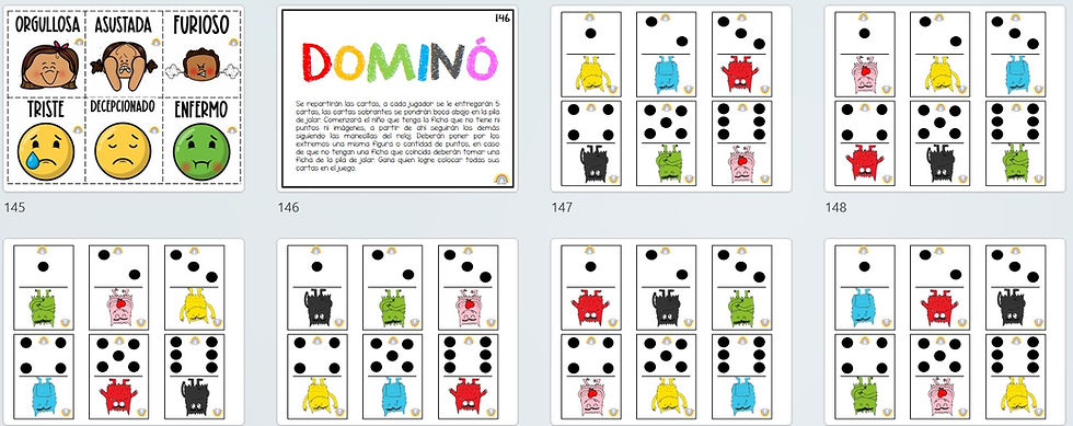 Miniatura: MI LIBRITO DE EMOCIONES PARA PREESCOLAR