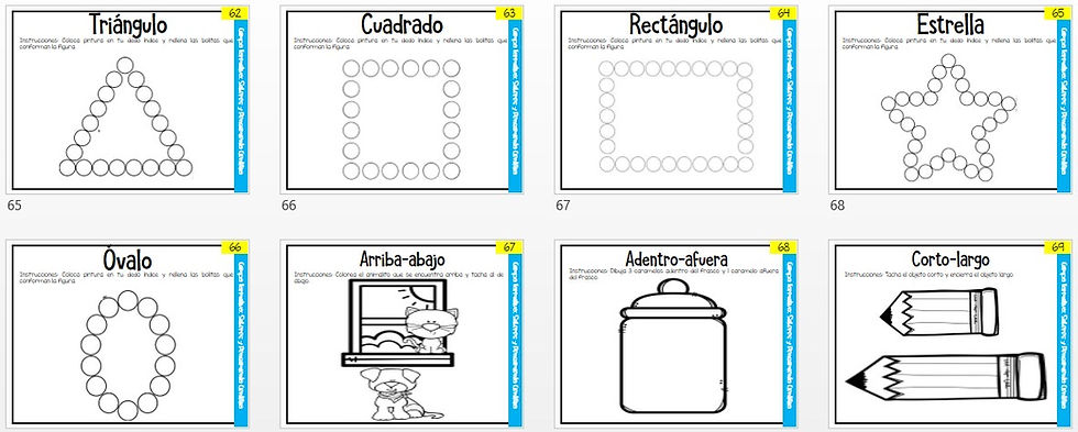 Miniatura: MI CUADERNITO DE TAREAS 1 PREESCOLAR