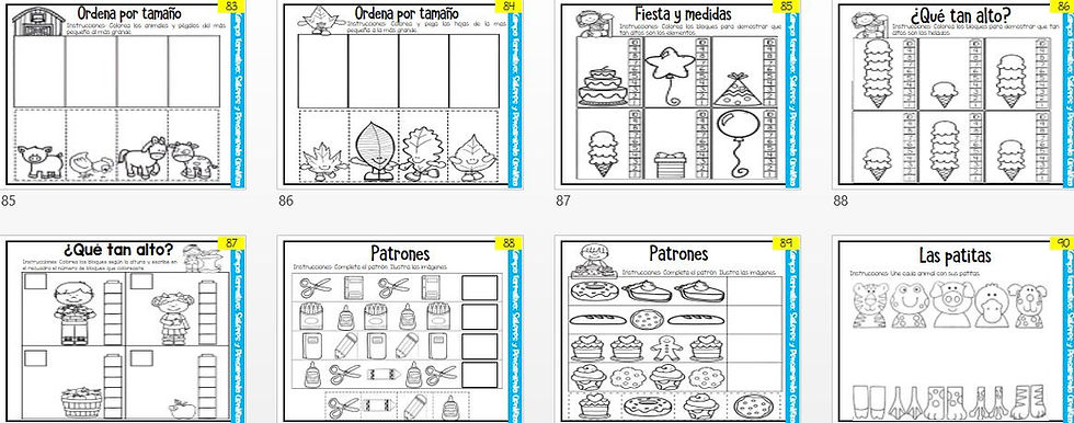 Miniatura: MI CUADERNITO DE TAREAS TERCER GRADO PREESCOLAR