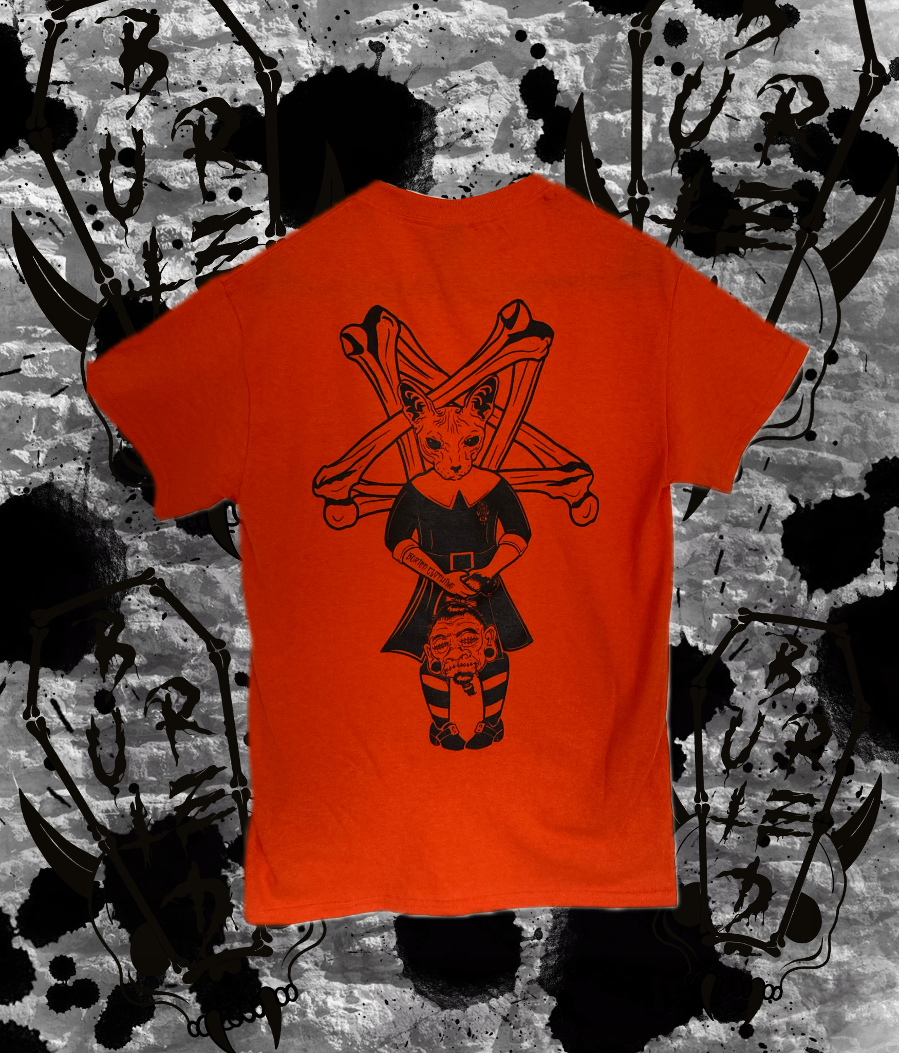 SALEM ORANGE TEE