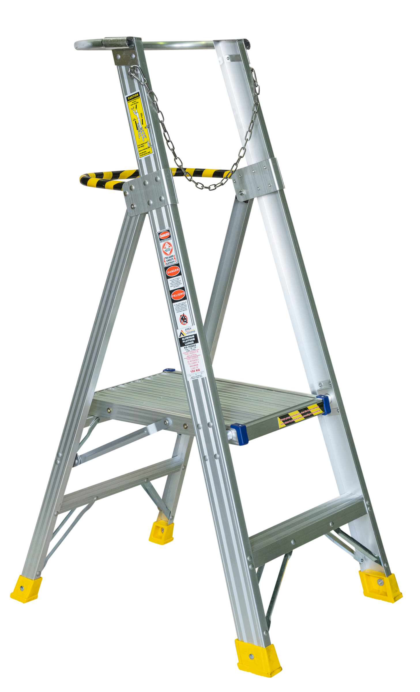 Aluminium Platform Step Ladder