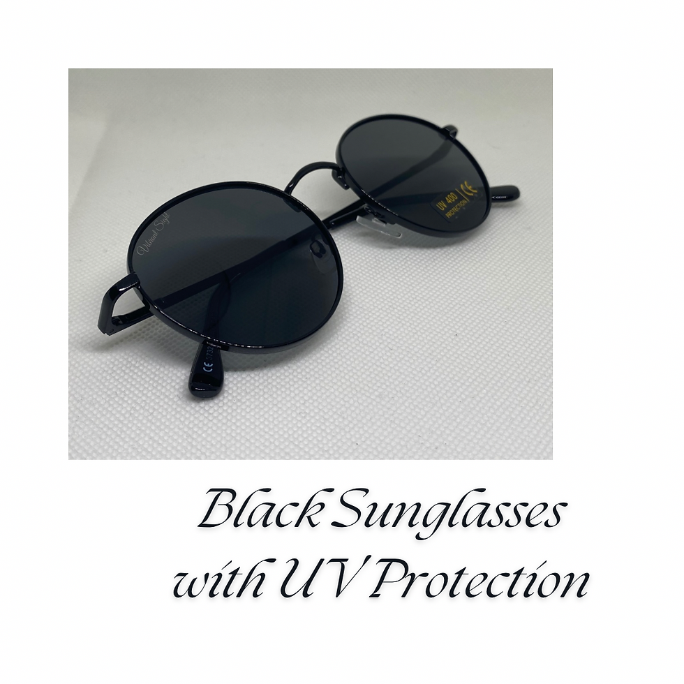 Vibrant Sight Black UV Protection Sunglasses