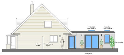 Proposed Side Elevation Westmorland Crescent