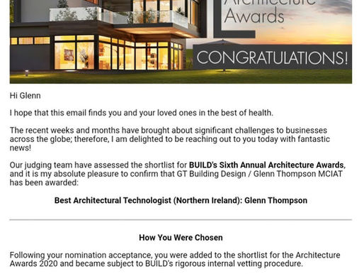 BUILD Architecture Awards 2020