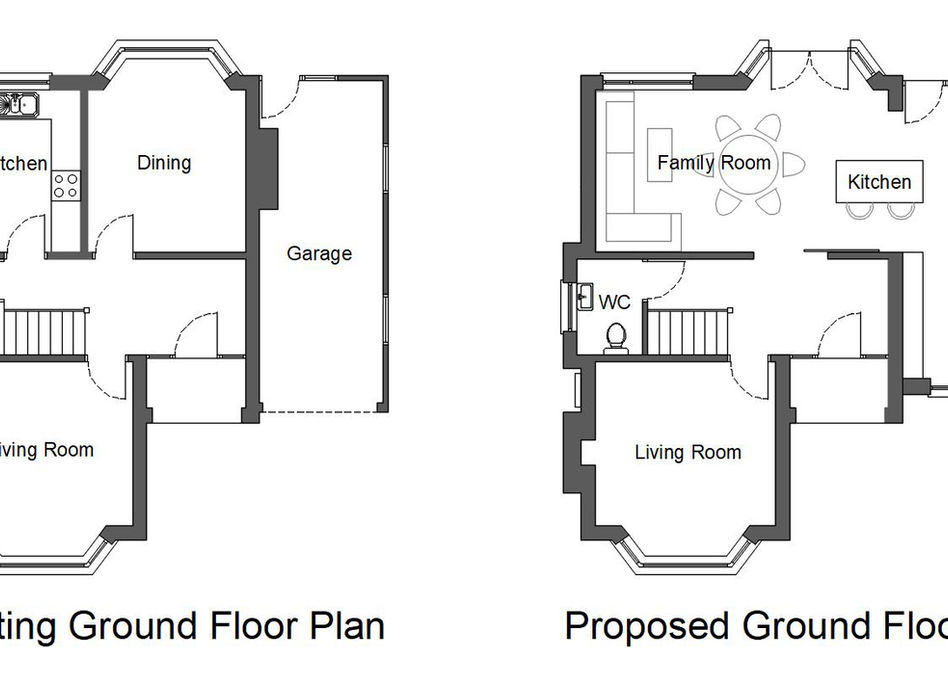 GT Building Design | Two Storey Side Extension | Gilnahirk Walk Belfast