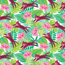 Jungle Leopard textile design