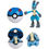 Thumbnail: Pokémon Classic MonColle Pokéball 10 Lucario