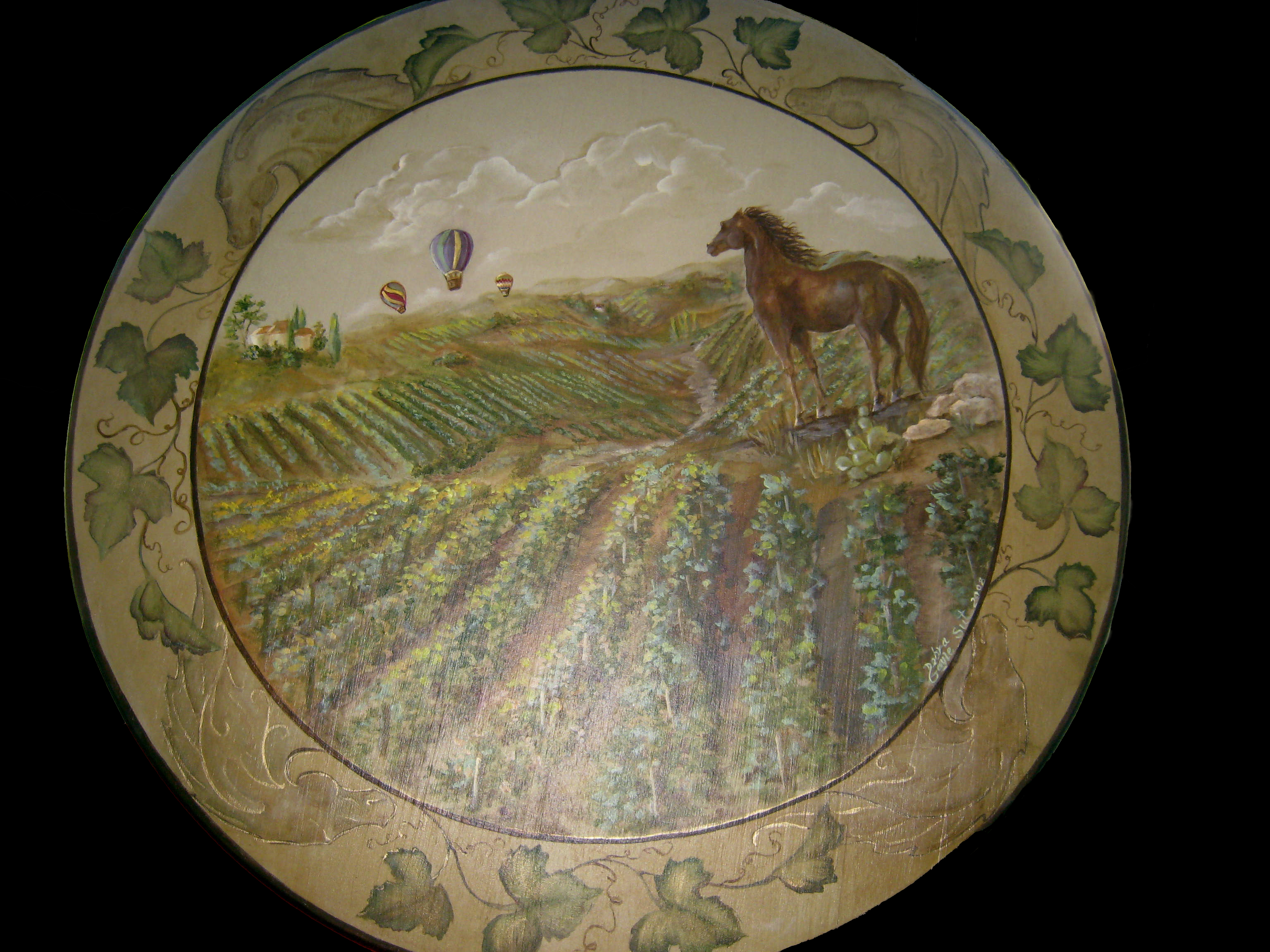 Equestrian Table Top