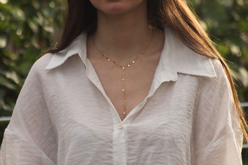 Miniature : COLLIER ALMA (DORÉ OU ARGENTÉ)