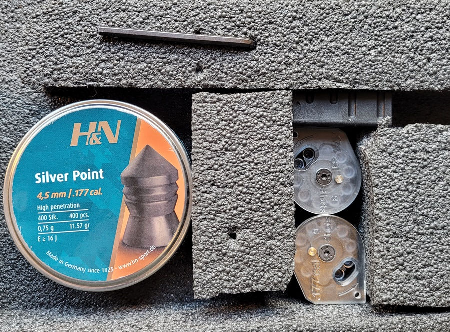 Miniatura: Pistolet pnęmatyczny wiatrówka Reximex 4,5 mm + Luneta Umarex