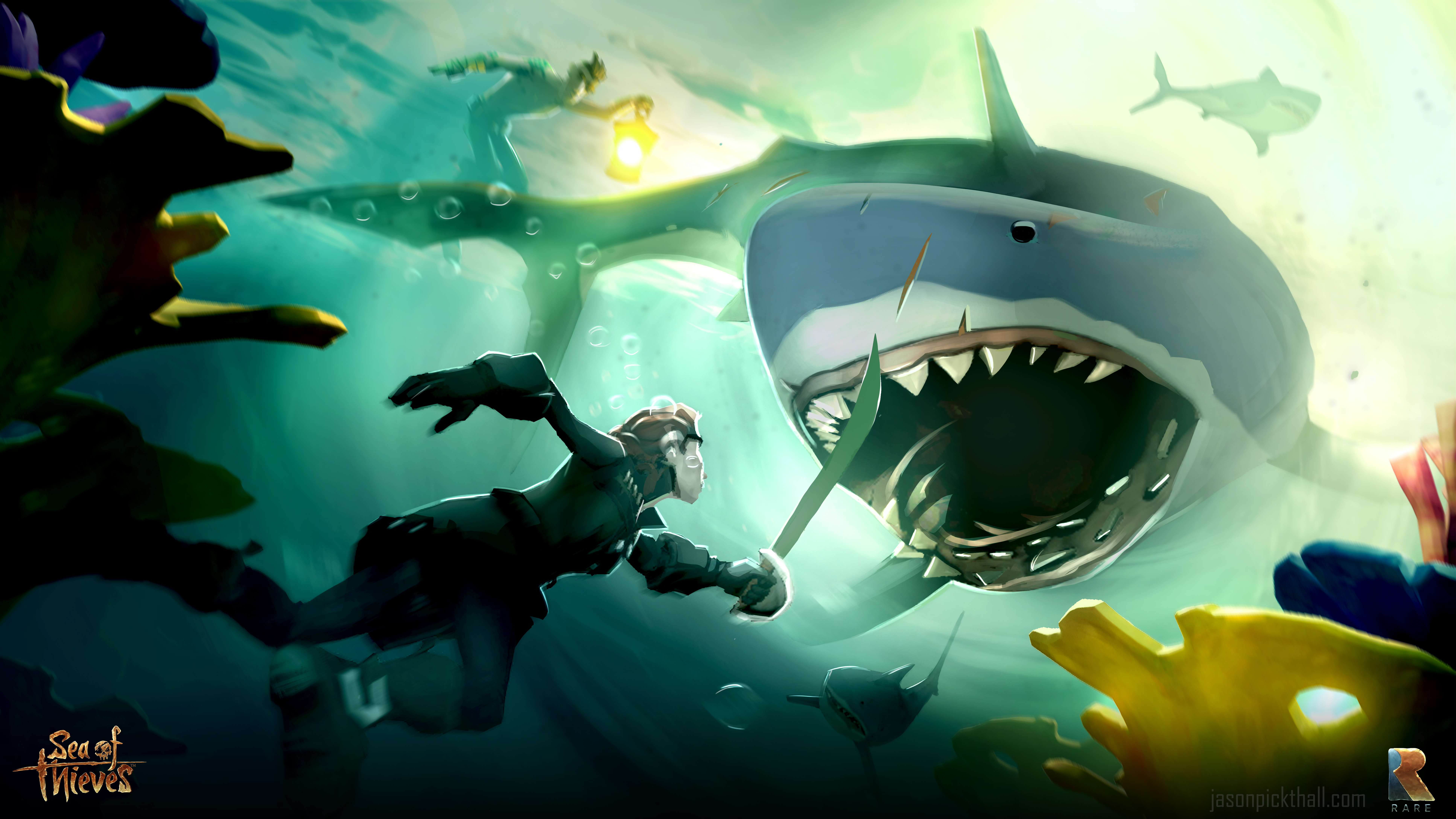 Sea Of Thieves - Shark Attack