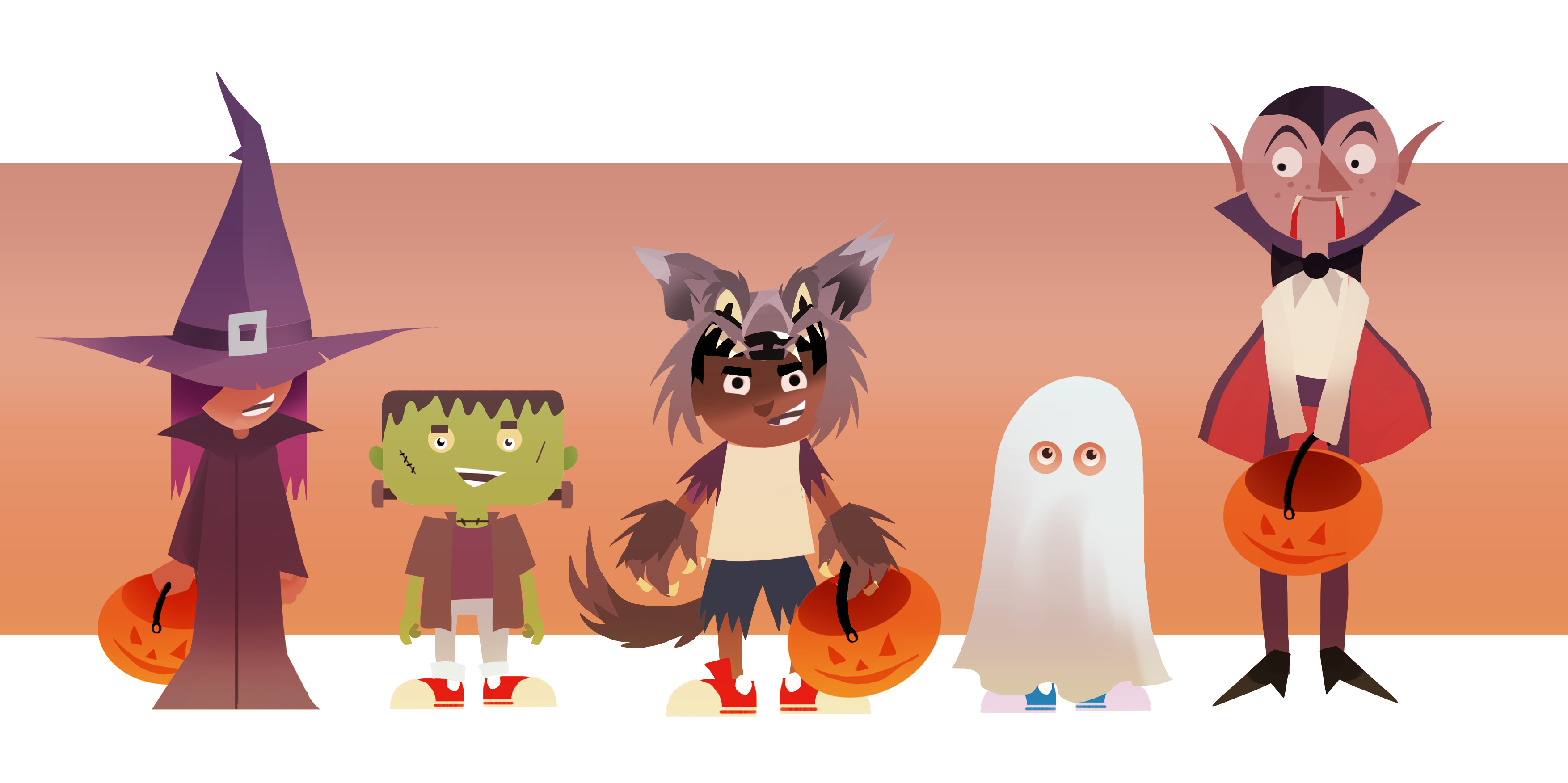 Halloween characters