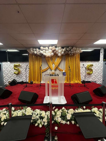Event Decor and Stage Setup
