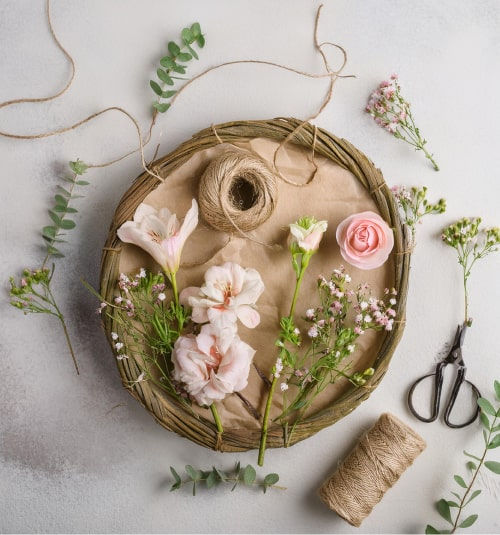 DIY Fall Wedding - Tropical Roses