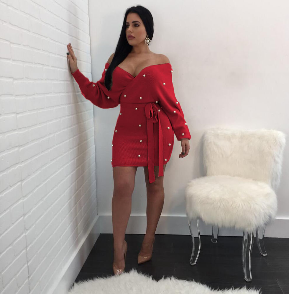 Thumbnail: Holiday Baddie Dress