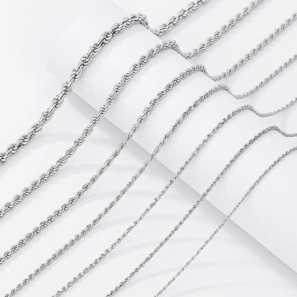 Silver Rope Chain
