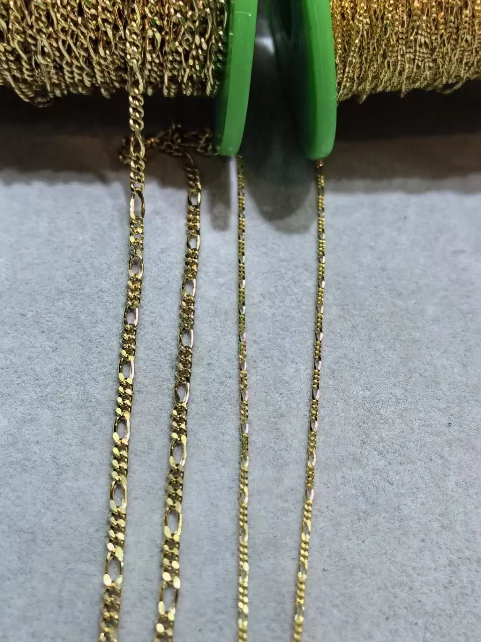 Thumbnail: 18K Pure Gold Chain 1.4mm -3mm