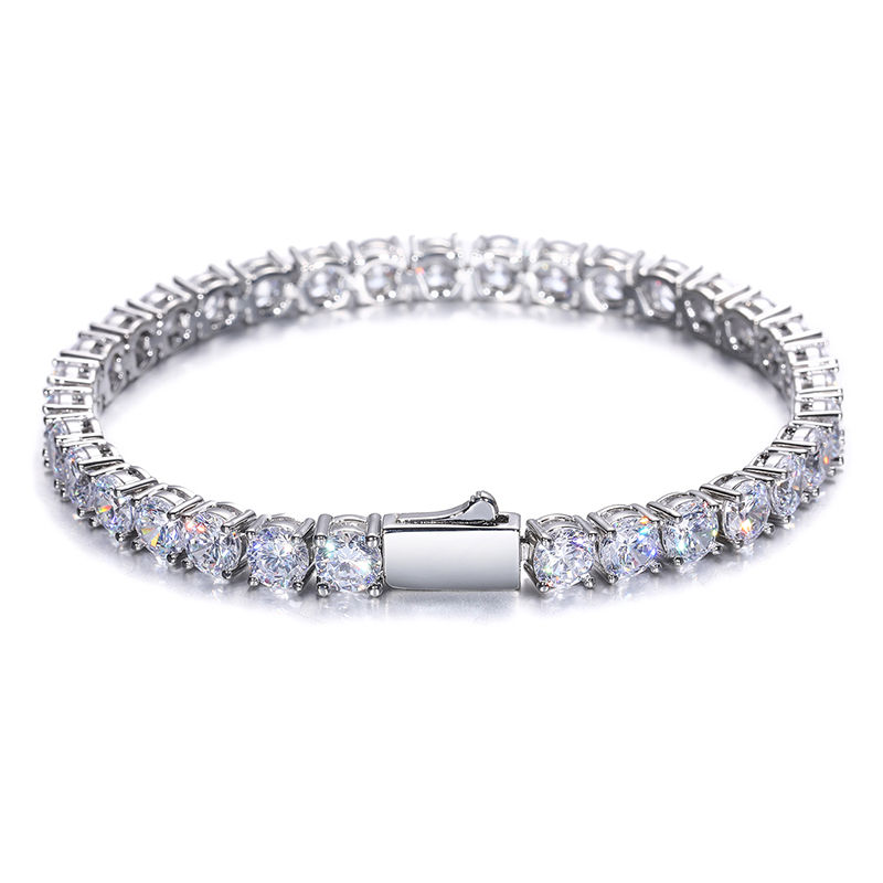 Pulsera de tenis en racimo